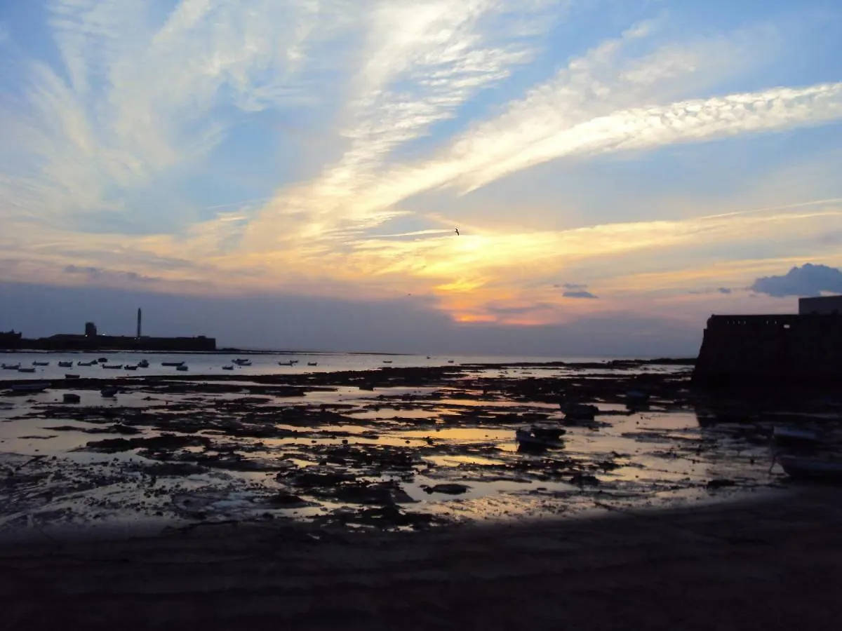 El Angel De La Caleta Lägenhet Cádiz Spanien